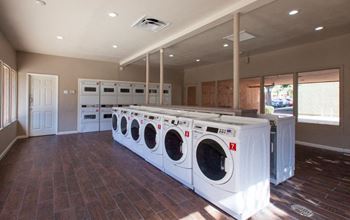 community laundry facility at Zona Verde Apartments in Tucson AZ